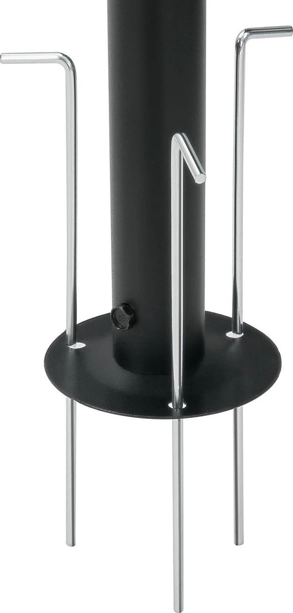 Casaria Paviljoen Topas 3x4m - UV-bescherming 50+ - Antraciet 8 Casaria Paviljoen Topas 3x4m - UV-bescherming 50+ - Antraciet - Afbeelding 8