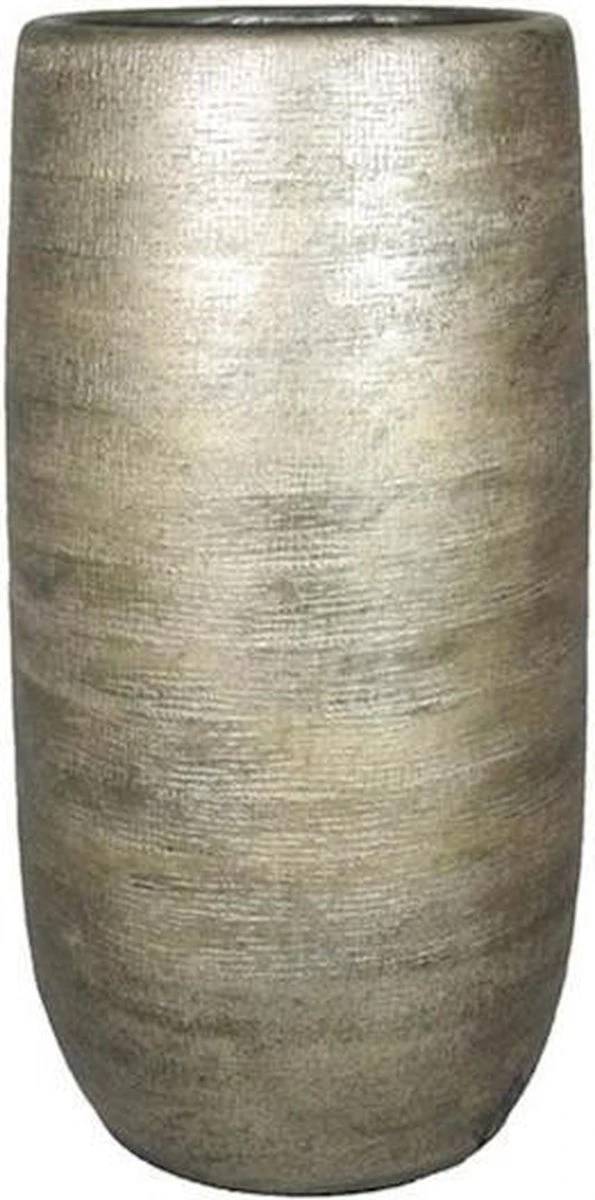Vaas Mira D29h60cm Industrieel Goud 1 Vaas Mira D29h60cm Industrieel Goud
