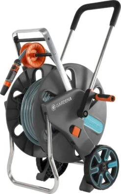 GARDENA - AquaRoll L CleverRoll L Easy Set Slangenwagen - Maximaal 50 Meter - Verstelbare Handgreep -Tuin En Buiten 752x1200