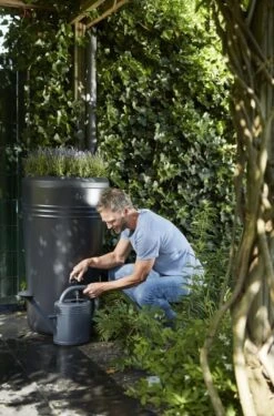 Elho Green Basics Regenton - Regenton - Living Black - Buiten - 200 Liter 31 Elho Green Basics Regenton - Regenton - Living Black - Buiten - 200 Liter -Tuin En Buiten 790x1200