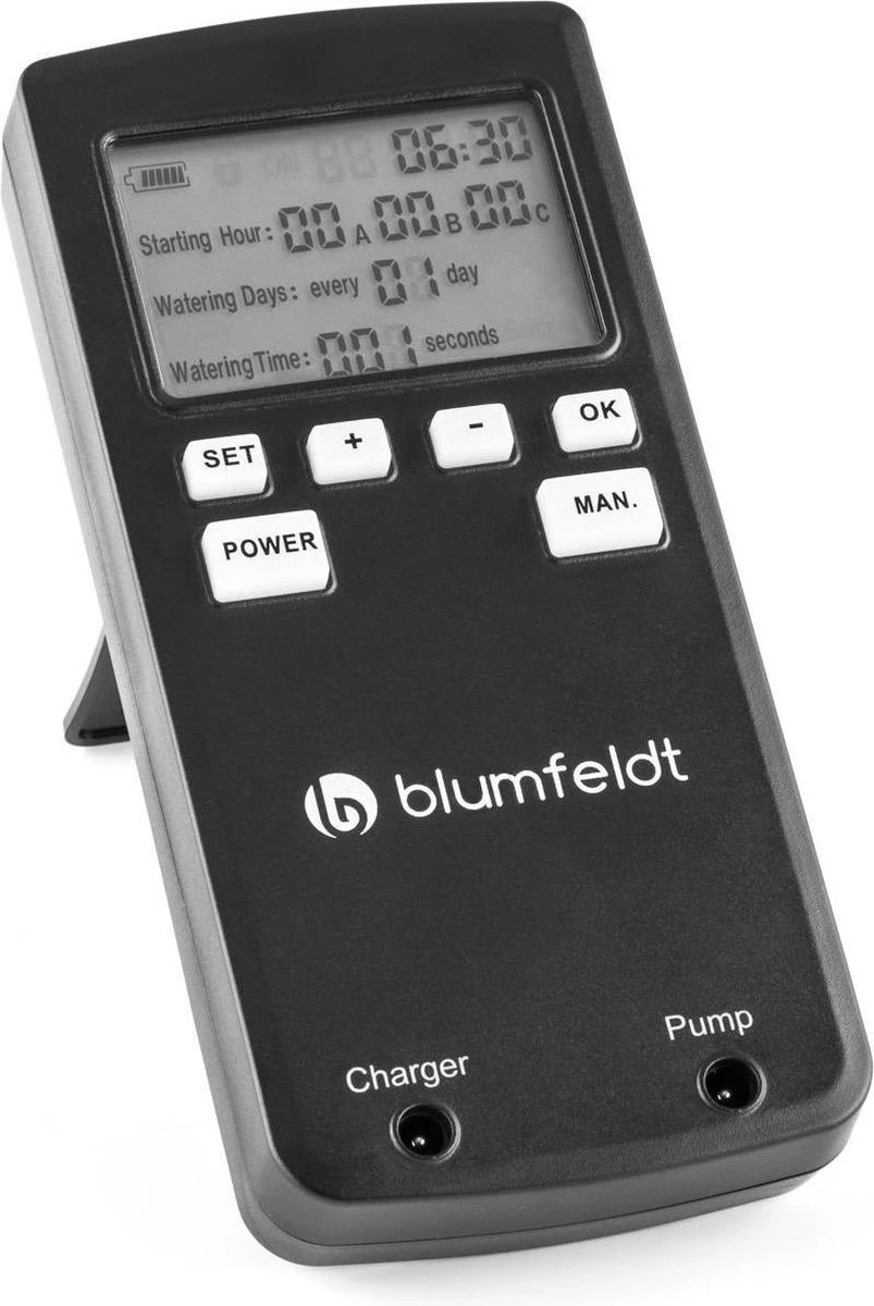 Blumfeldt Greenkeeper Automatisch Bewateringssysteem - Besproeiingscomputer - Druppelsysteem - Bewateringsautomaat Ideaal Tijdens Vakantie - Voor 60 Potplanten 2 Blumfeldt Greenkeeper Automatisch Bewateringssysteem - Besproeiingscomputer - Druppelsysteem - Bewateringsautomaat Ideaal Tijdens Vakantie - Voor 60 Potplanten - Afbeelding 2