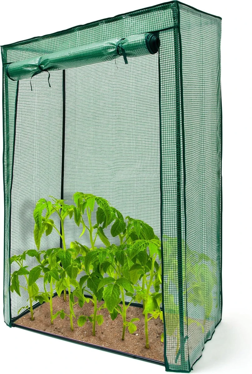 Relaxdays Tomatenkas 150x100x50 Cm - Tuinkas Tomaten - Foliekas - Serre - Kweekkas - PVC 14 Relaxdays Tomatenkas 150x100x50 Cm - Tuinkas Tomaten - Foliekas - Serre - Kweekkas - PVC - Afbeelding 14