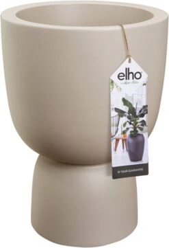 Elho Pure Coupe 35 - Bloempot Voor Binnen & Buiten - Ø 34.9 X H 49.0 Cm - Beige/Balanced Beige 27 Elho Pure Coupe 35 - Bloempot Voor Binnen & Buiten - Ø 34.9 X H 49.0 Cm - Beige/Balanced Beige -Tuin En Buiten 820x1200