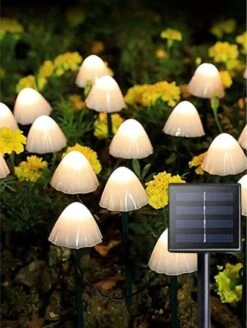 Cynergie - Tuinverlichting Op Zonneenergie - 20 X Led Lampen - Solar Lampjes Met Paddenstoelen - Kerstverlichting Buiten 13 Cynergie - Tuinverlichting Op Zonneenergie - 20 X Led Lampen - Solar Lampjes Met Paddenstoelen - Kerstverlichting Buiten -Tuin En Buiten 905x1200