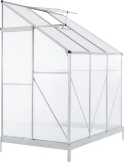 Aluminium Zijkas Kweekkas Wandkas, Broeikas Kas -Tuin En Buiten 924x1200 2